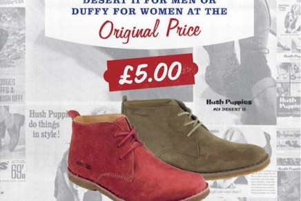 HUSH PUPPIES PRICE REVIVAL @ NEAL STREET POP UP STORE
