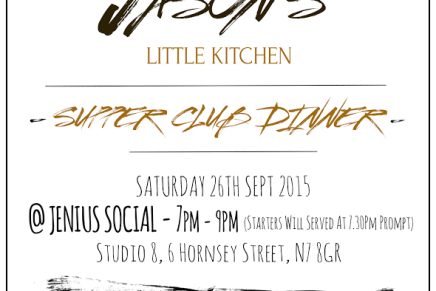 Jason’s Little Kitchen’s West African Supper Club