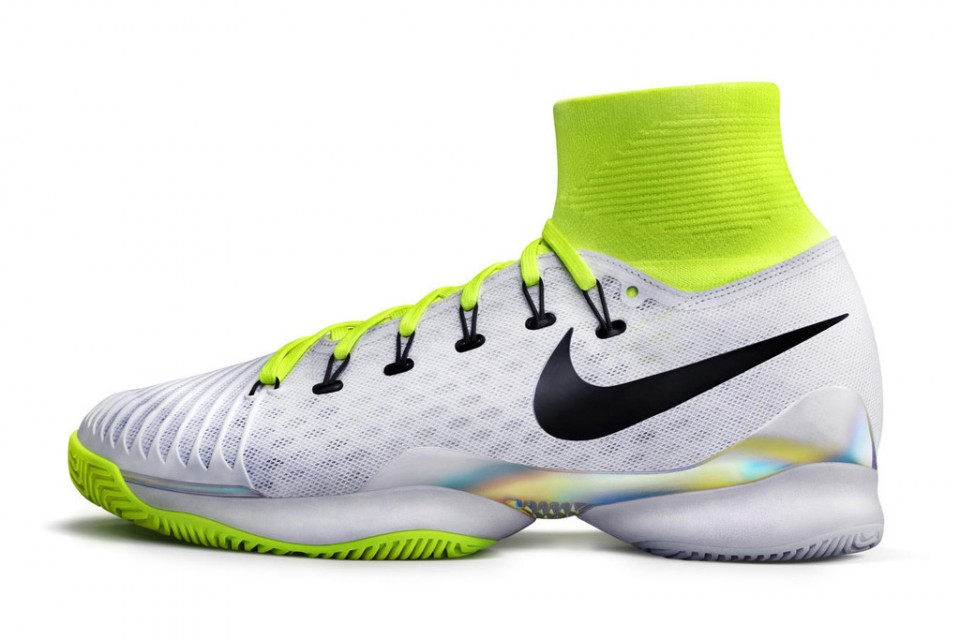 nikecourt air zoom ultra fly white/volt 1